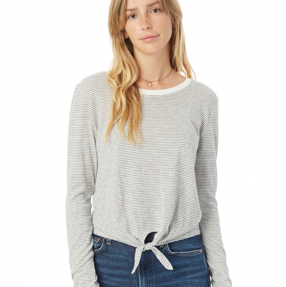 Alternative Tops - Alternative Striped Top-Medium